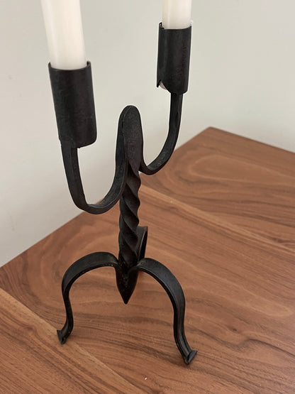 Iron Rod Candle Stick Holder