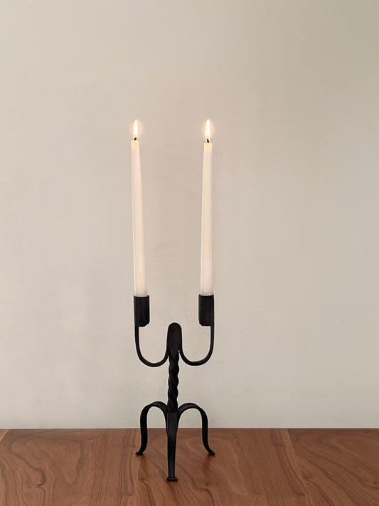 Iron Rod Candle Stick Holder