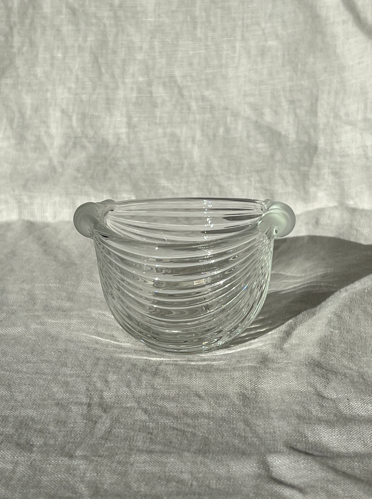 Petite 80's Glass Bowls - set of 2