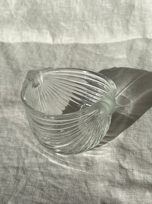 Petite 80's Glass Bowls - set of 2