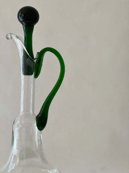 Green Trim Carafe