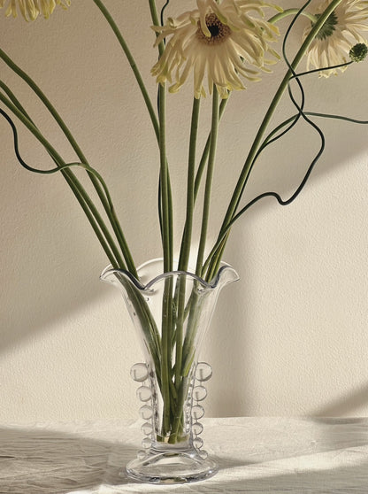 Candlewick Glass Vase