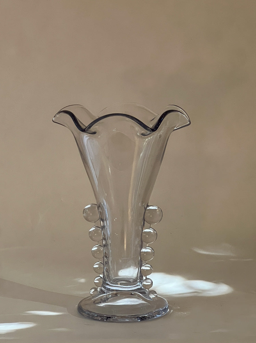 Candlewick Glass Vase